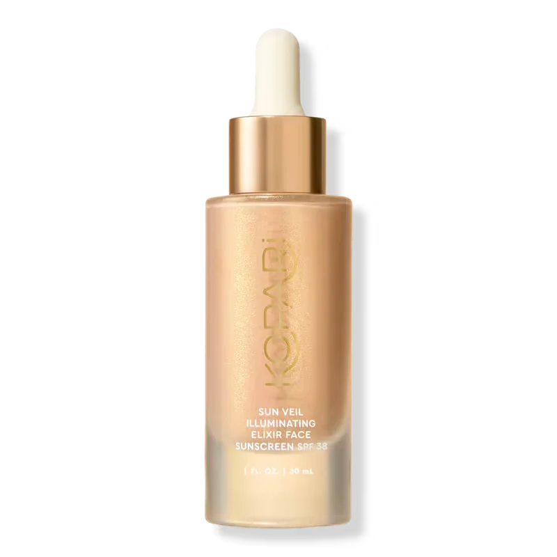 Sun Veil Illuminating Elixir Face Sunscreen SPF 38 by Kopari Beauty