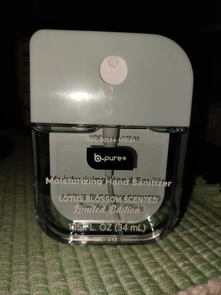 Lotus Blossom Moisturizing Hand Sanitizer by b pure