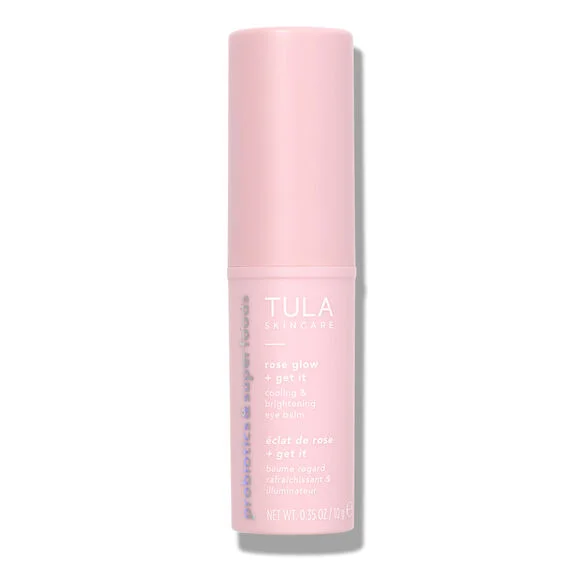 Rose Glow & Get It Cooling & Brightening Eye Balm by TULA