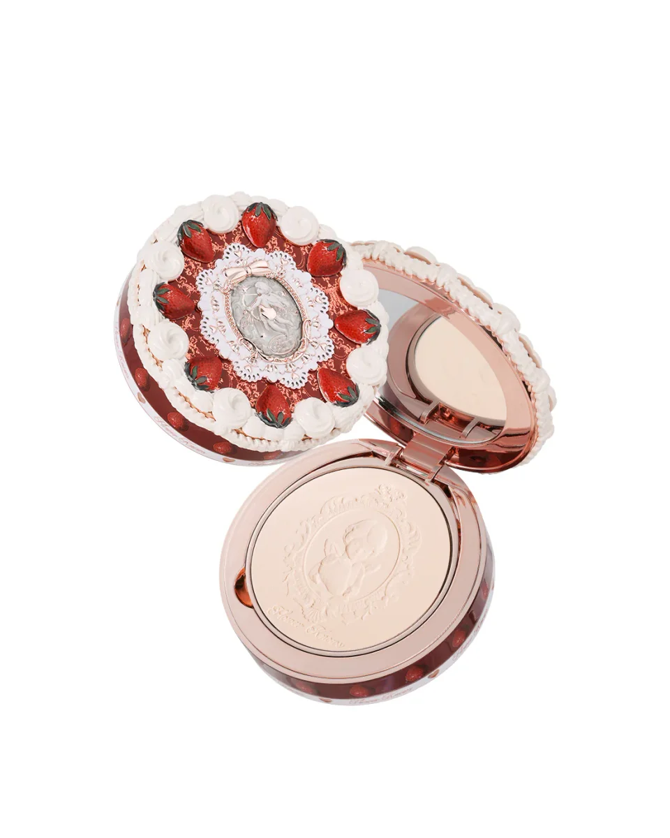 Strawberry Cupid Pressed Powder by Flower Knows