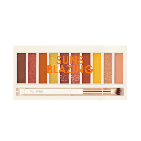 Sun's Blazing Shimmer & Shade Eyeshadow Palette by FLOWER Beauty