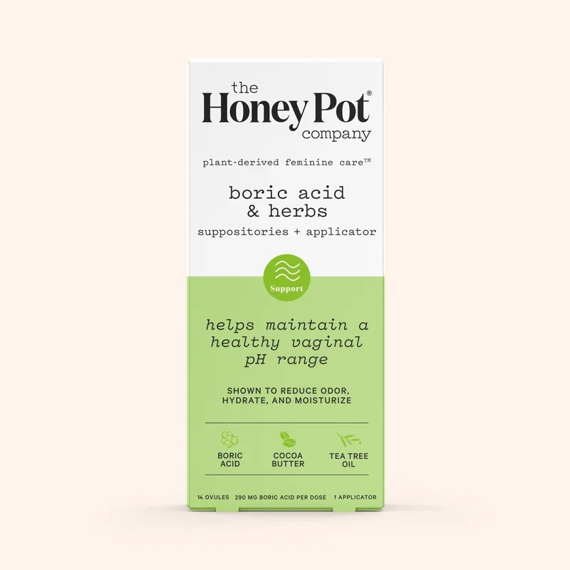 Boric Acid & Herbs Suppositories by The Honey Pot
