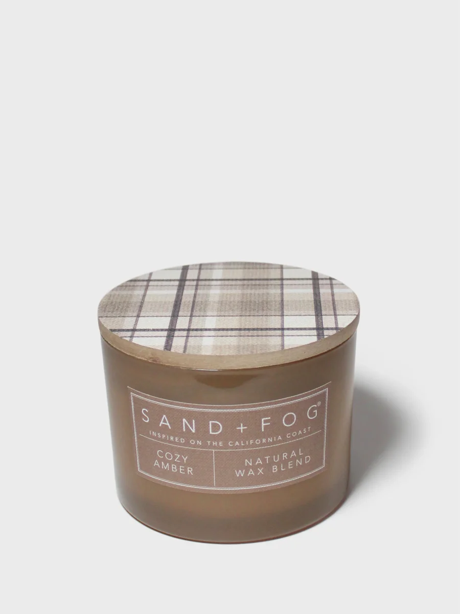 Cozy Amber Candle by Sand + Fog