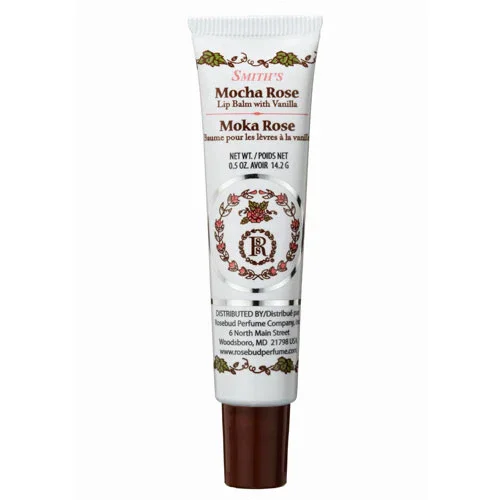 Smith's Mocha Rose Lip Balm (Tube) by Rosebud Perfume Co.