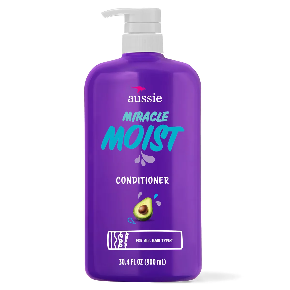 Paraben-Free Miracle Moist Conditioner by Aussie