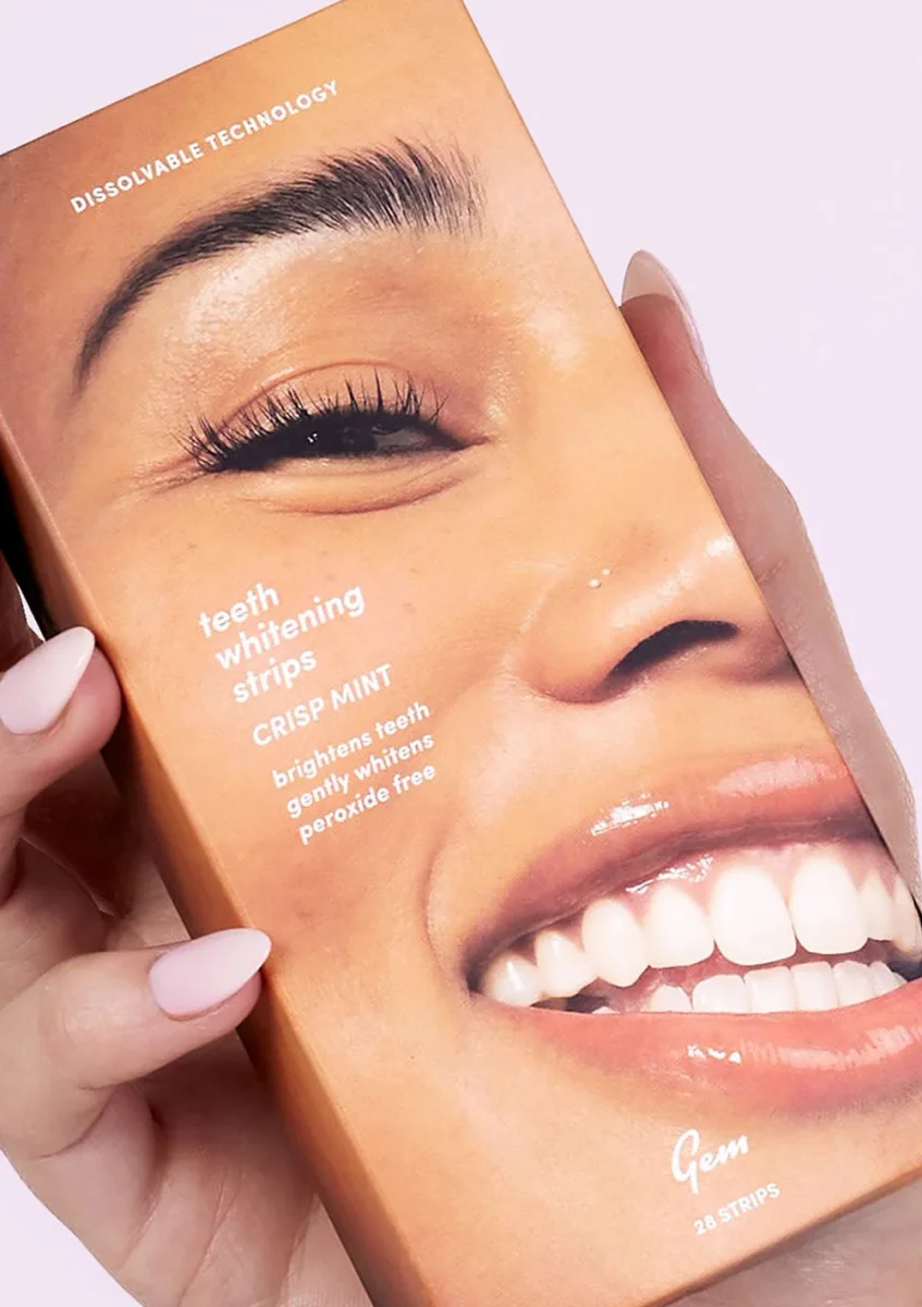 Dissolvable Teeth Whitening Strips by Gem