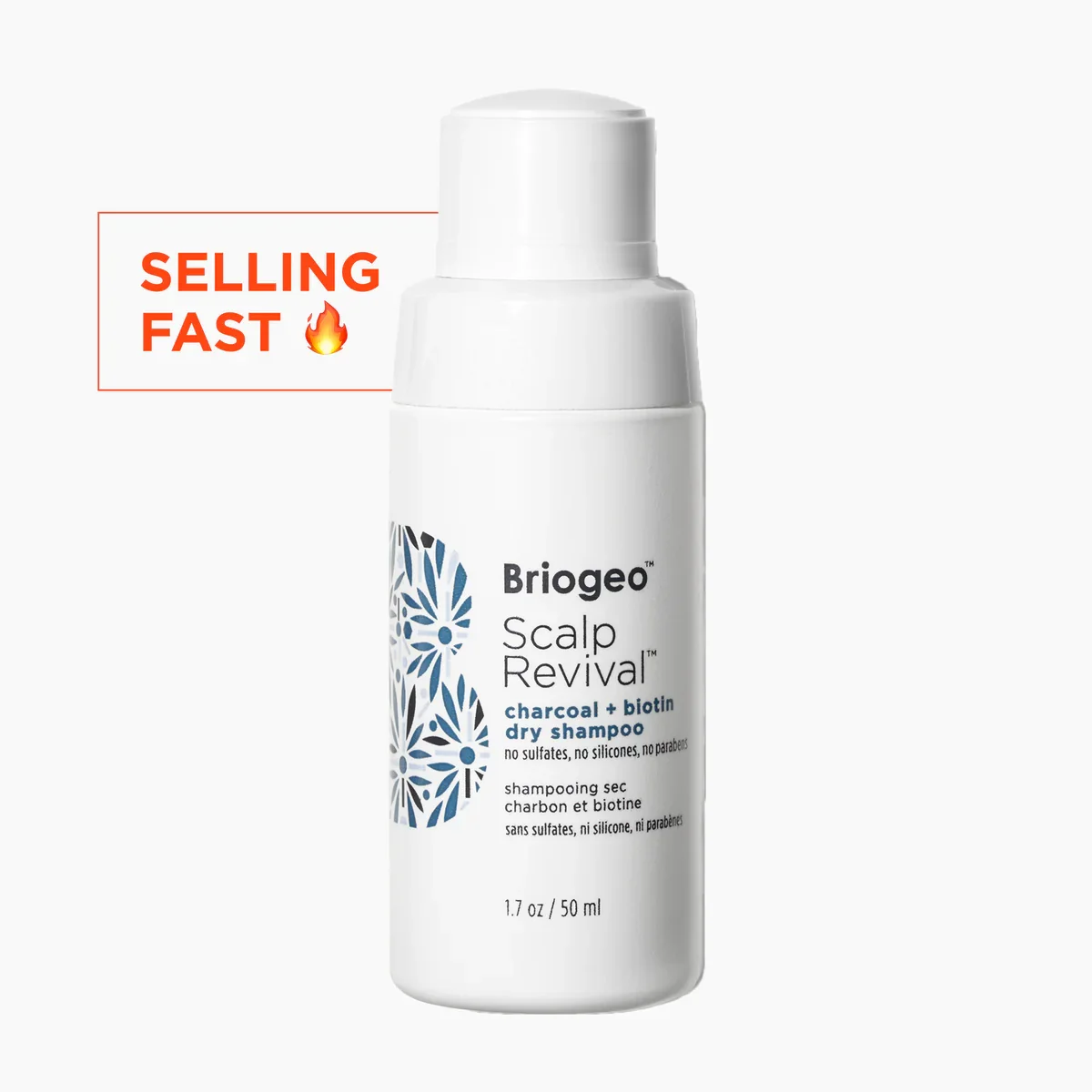Scalp Revival™ Charcoal + Biotin Dry Shampoo by Briogeo