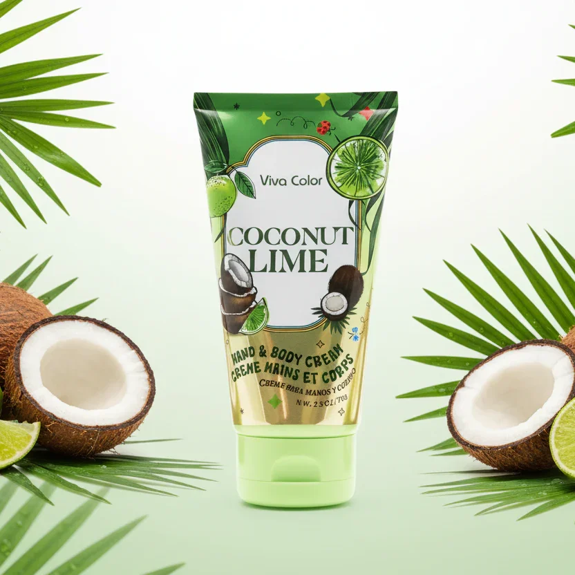 Coconut Lime Hand & Body Cream by Viva Color
