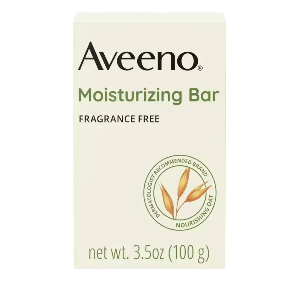 Gentle Moisturizing Face Cleansing Bar by Aveeno