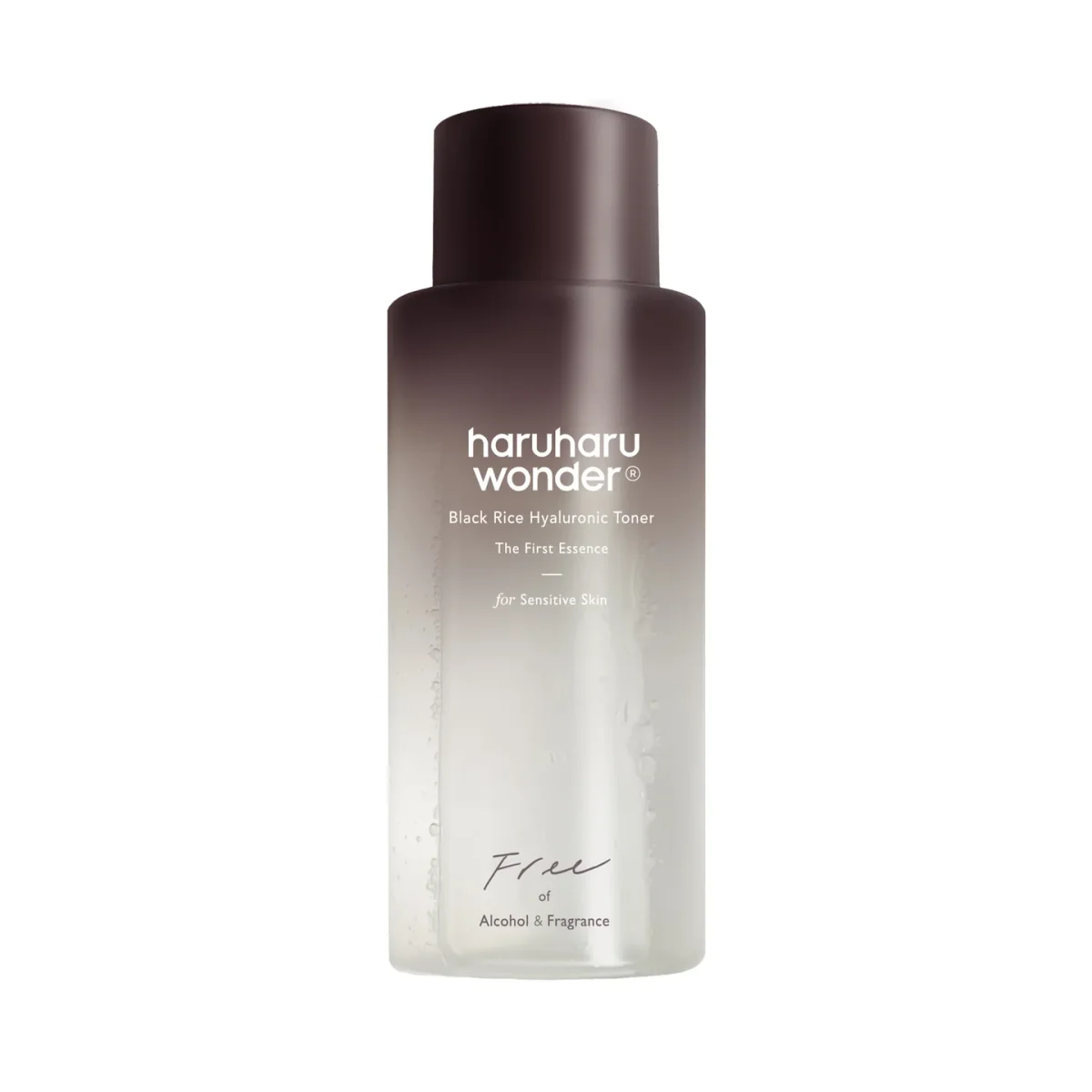Black Rice Hyaluronic Alcohol-Free and Fragrance-Free Toner by haruharu wonder