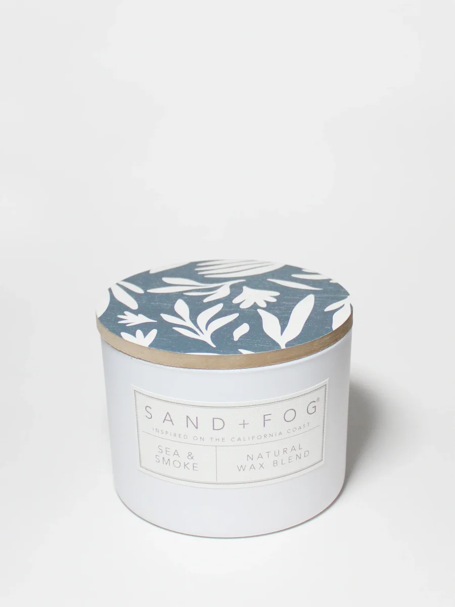 Sea & Smoke Candle by Sand + Fog