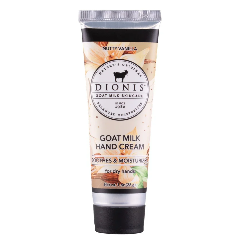 Nutty Vanilla Goat Milk Hand Cream by Dionis
