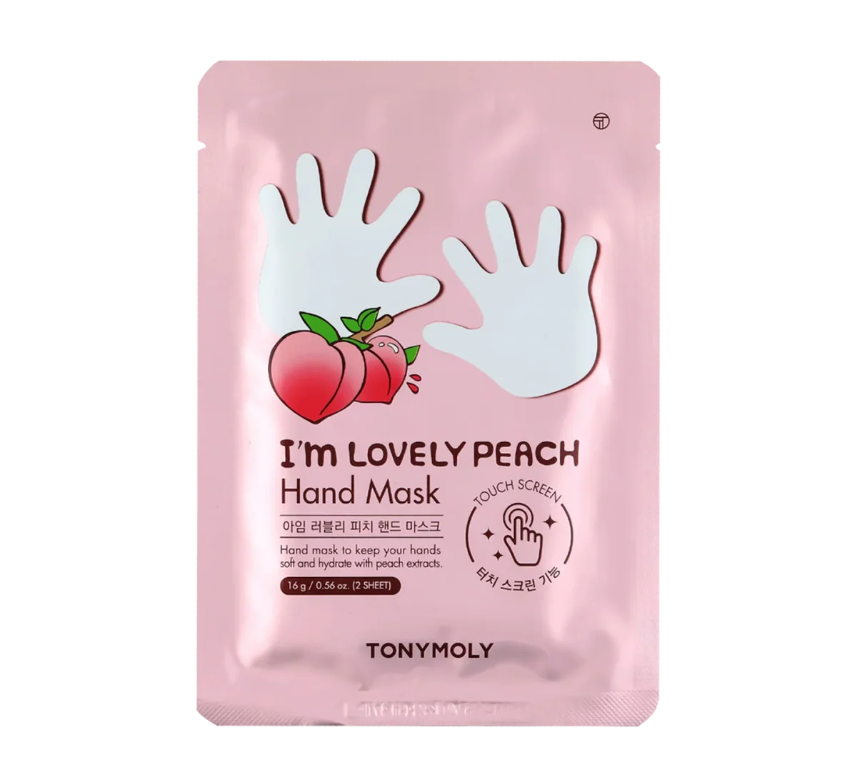 I'm Lovely Peach Hand Mask by TONYMOLY