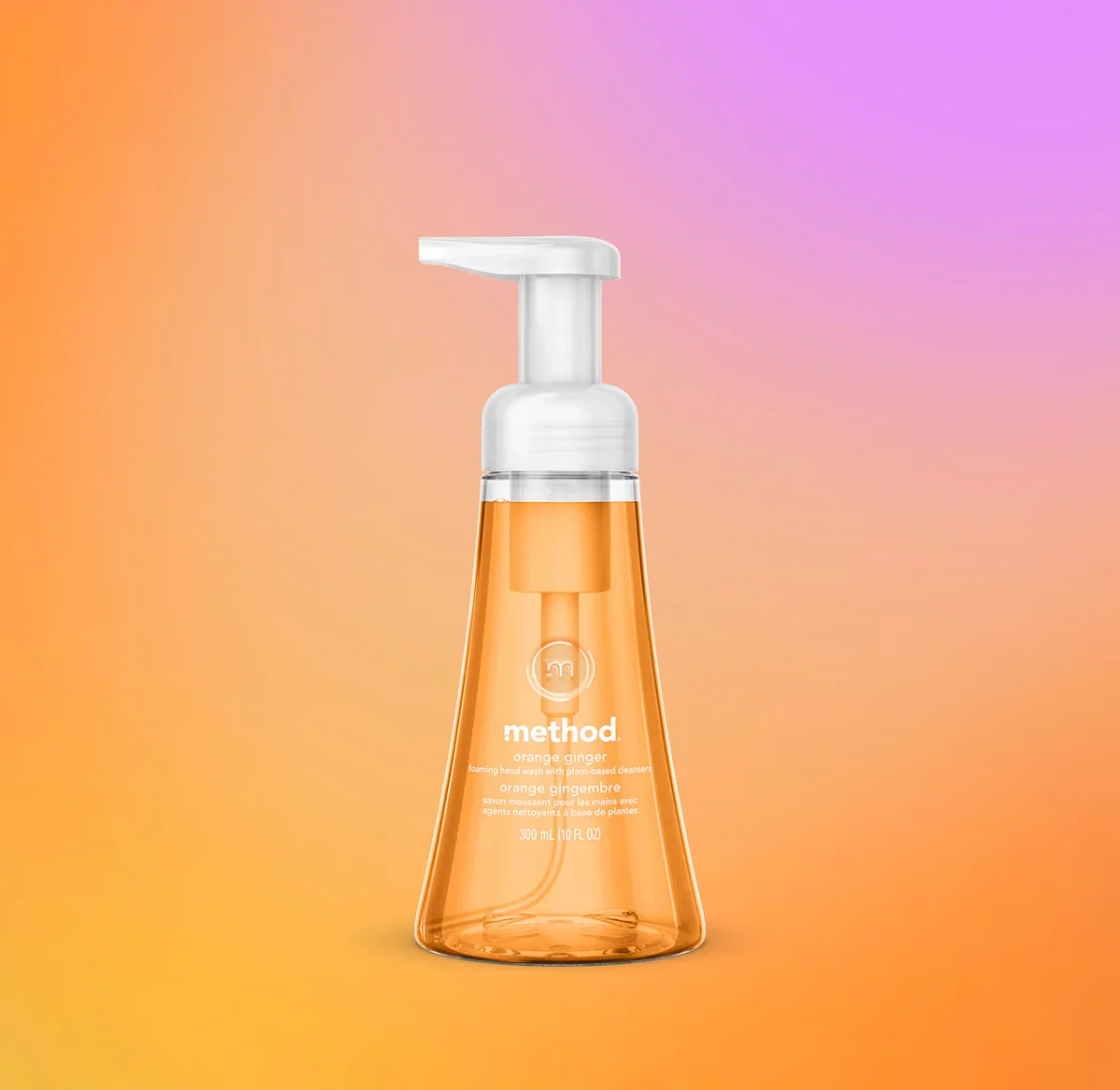 Orange Ginger Foaming Hand Wash by method