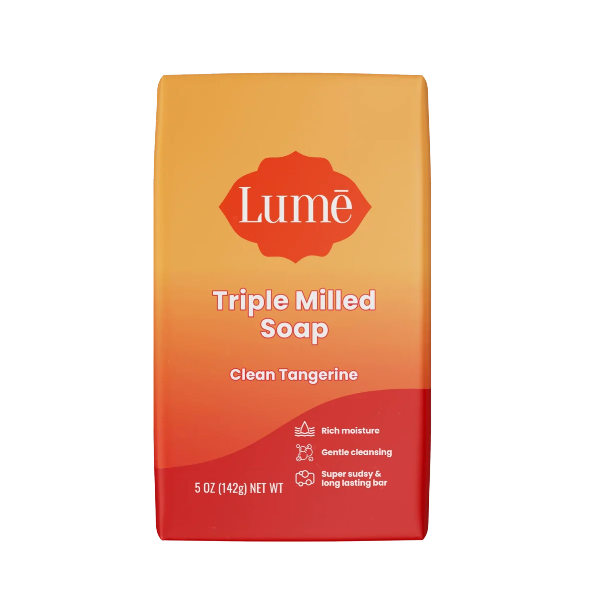 Clean Tangerine Soap Bar by Lume