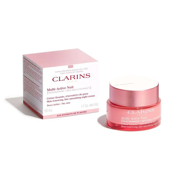 Multi-Active Nuit Line-Smoothing Night Cream For Dry Skin by Clarins