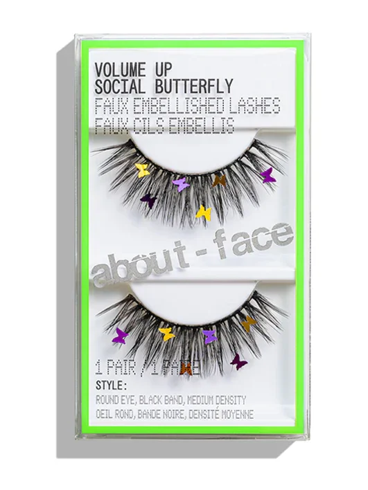 Volume Up Social Butterfly Lashes by about-face