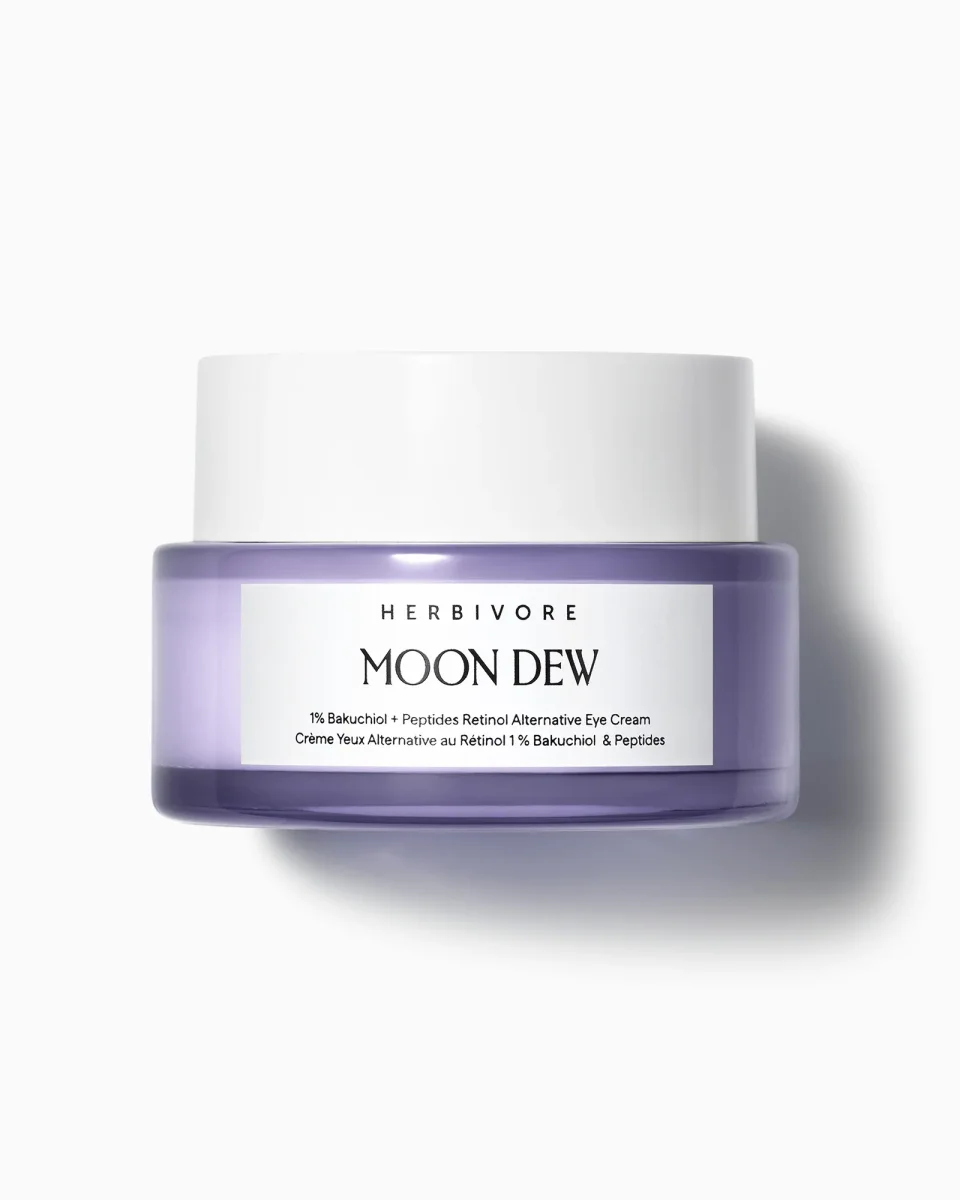 Moon Dew 1% Bakuchiol + Peptides Retinol Alternative Eye Cream by HERBIVORE