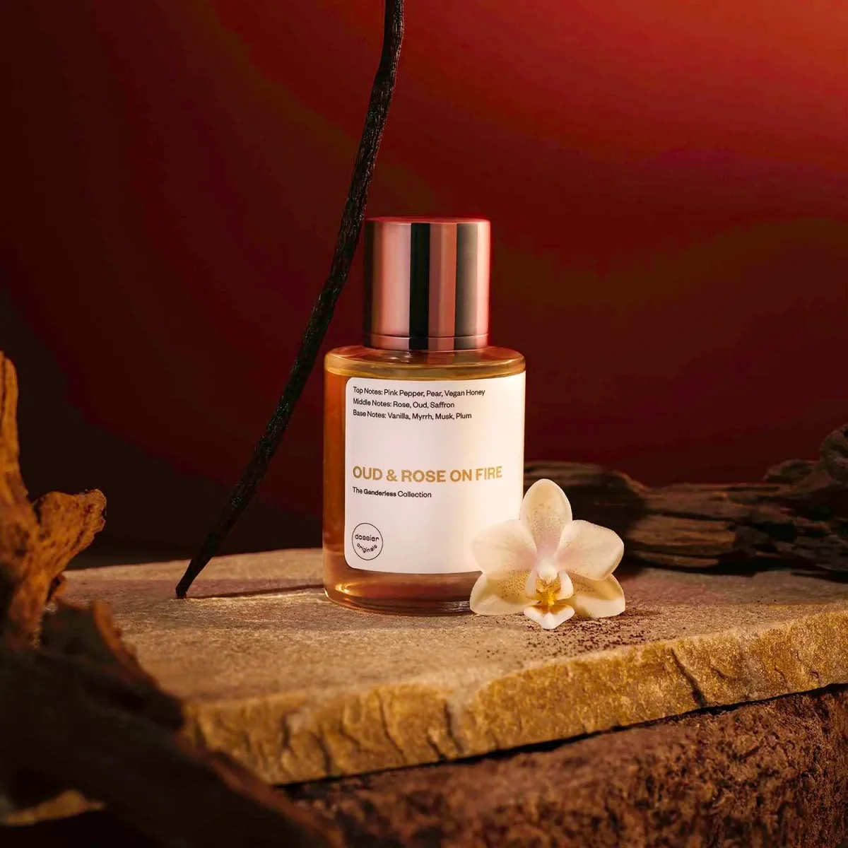 Oud & Rose on Fire Eau de Parfum by Dossier