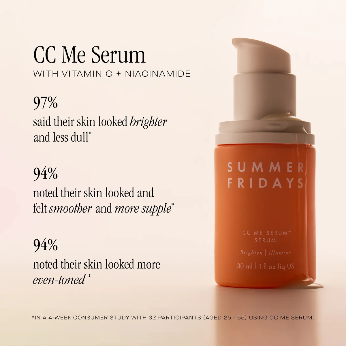 CC Me Serum® with Vitamin C + Niacinamide by Summer Fridays