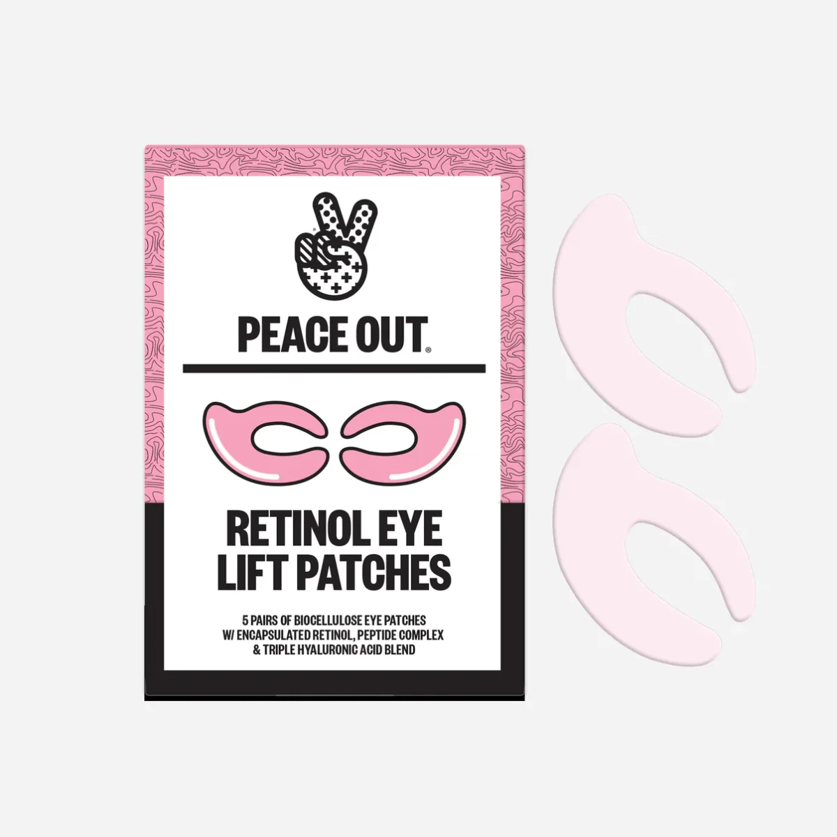 Retinol Eye Lift Patches by Peace Out Skincare
