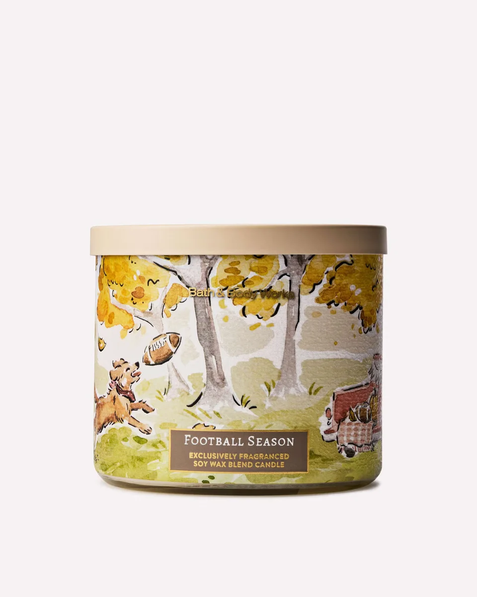 Football Season Candle by Bath & Body Works