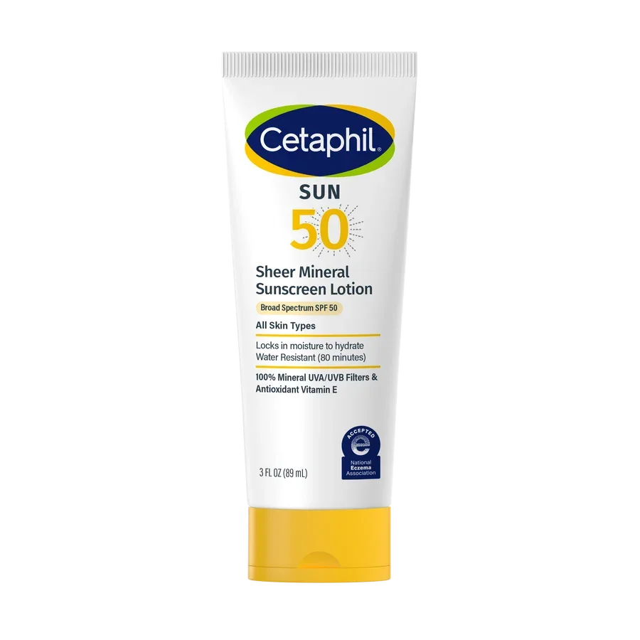 Sheer Mineral Sunscreen Lotion SPF 50 by Cetaphil