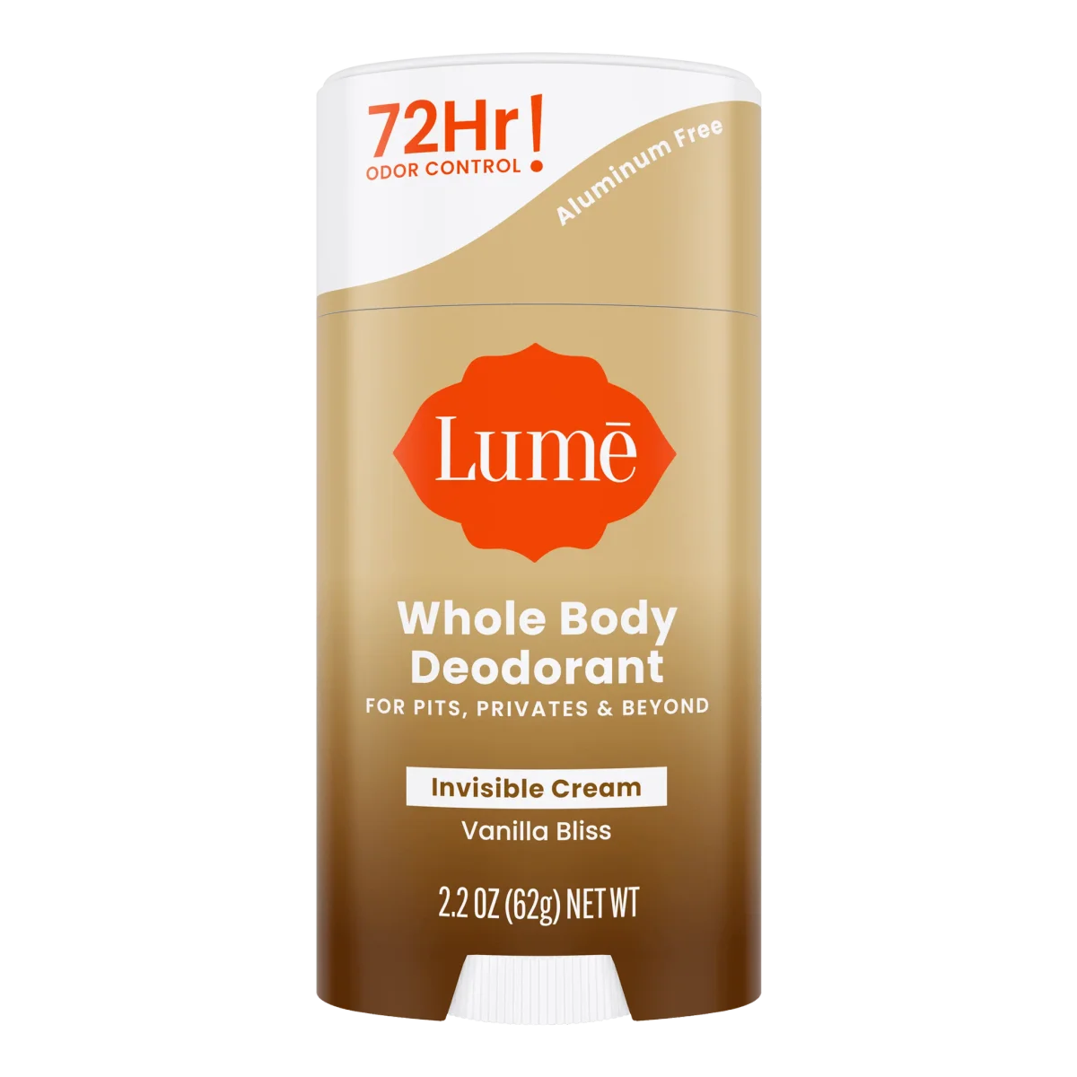 Vanilla Bliss Whole Body Cream Stick Deodorant by Lume