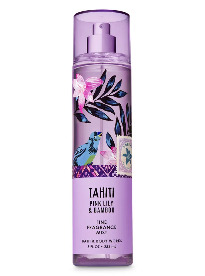 Tahiti Pink Lily & Bamboo Fine Fragrance Mist by Bath & Body Works
