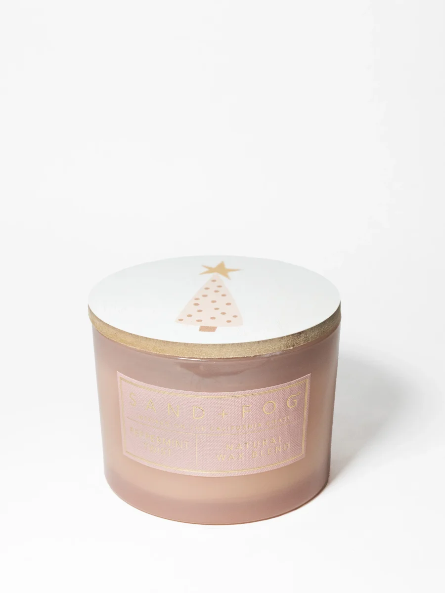 Peppermint Twist Candle by Sand + Fog