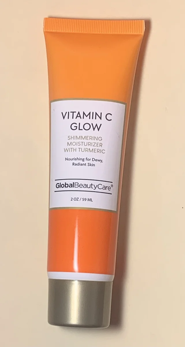 Vitamin C Glow Shimmering Moisturizer with Turmeric by Global Beauty Care