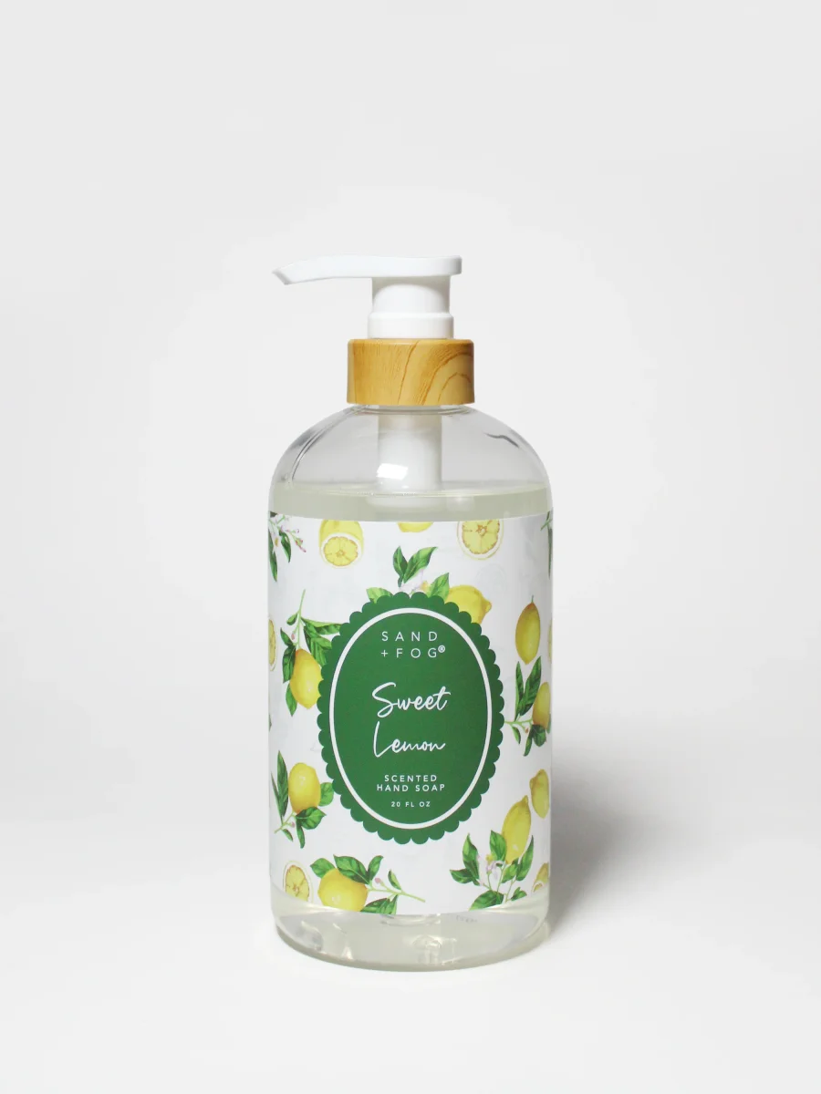 Sweet Lemon Liquid Hand Soap by Sand + Fog
