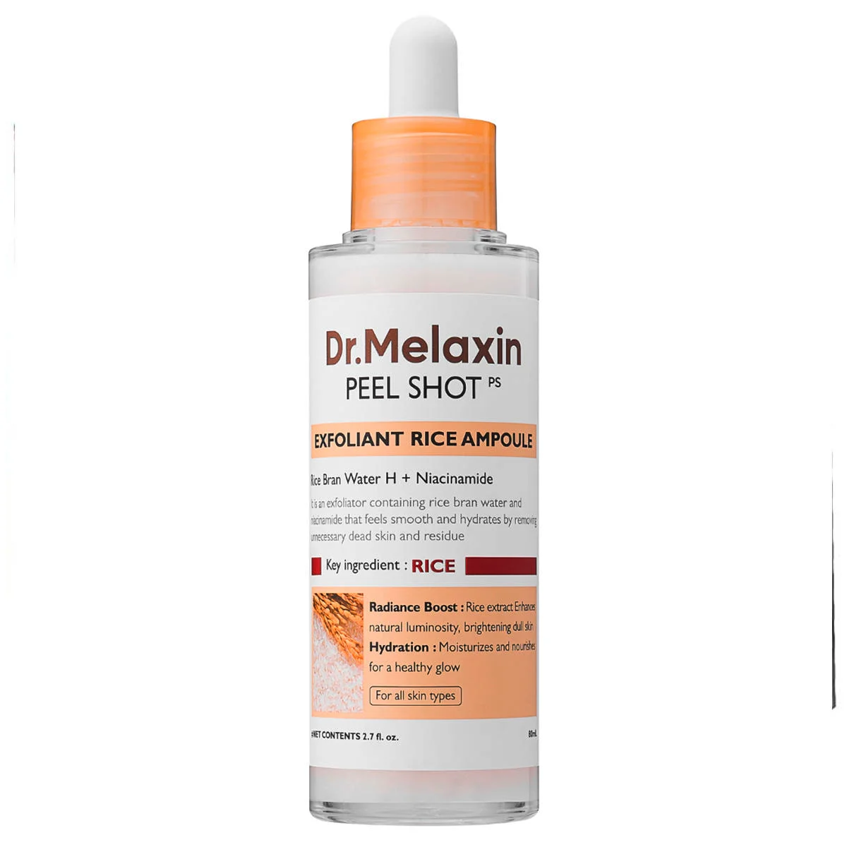 Peel Shot Exfoliating White Rice Ampoule by Dr. Melaxin