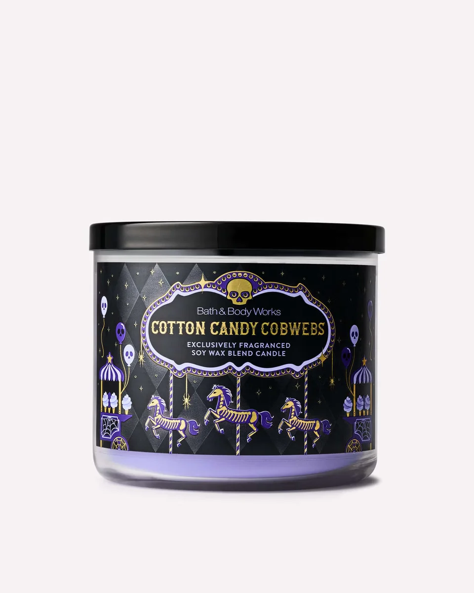 Cotton Candy Cobwebs Candle by Bath & Body Works