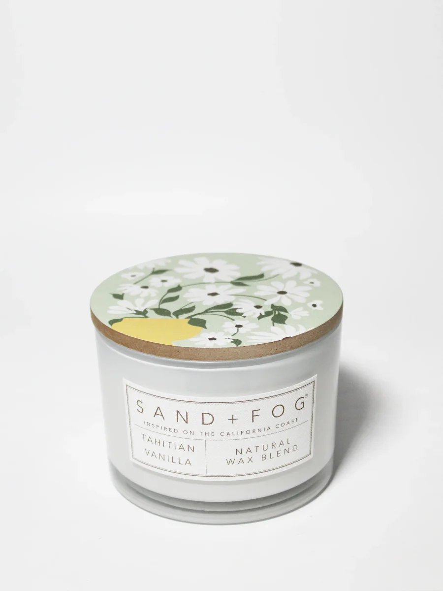 Tahitian Vanilla Candle by Sand + Fog