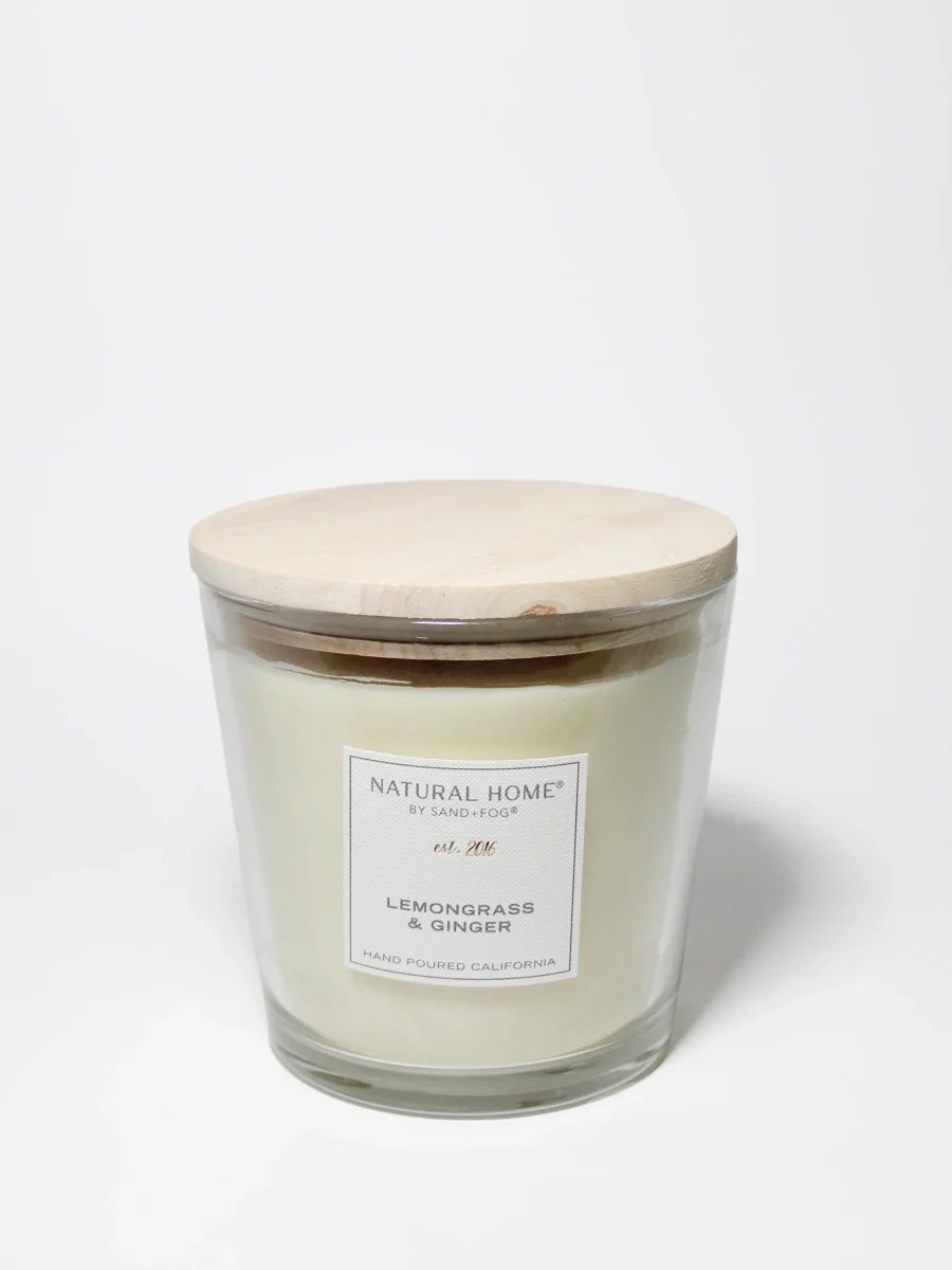 Lemongrass & Ginger Candle by Sand + Fog