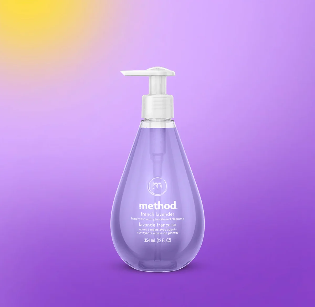 French Lavender Gel Hand Wash by method