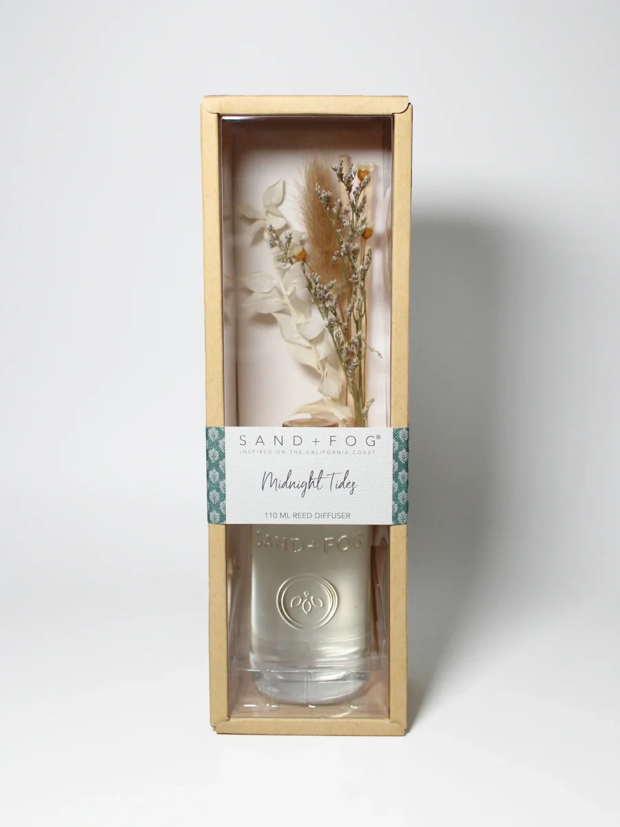 Midnight Tides Reed Diffuser by Sand + Fog