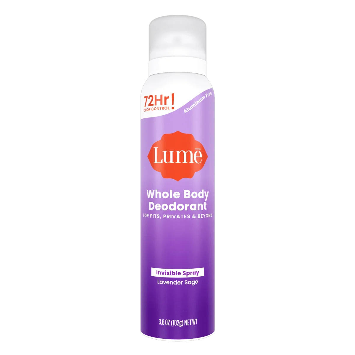 Lavender Sage Whole Body Spray Deodorant by Lume