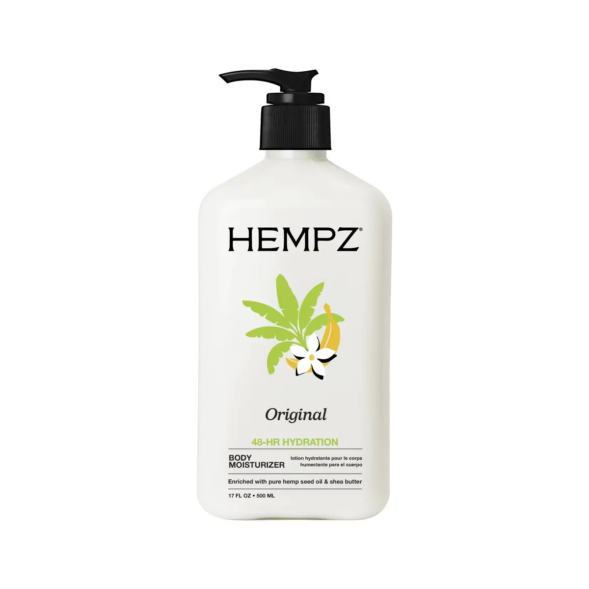 Original Floral and Banana Body Moisturizer by Hempz