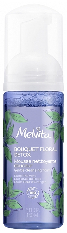 Bouquet Floral Detox Organic Gentle Cleansing Foam by Melvita