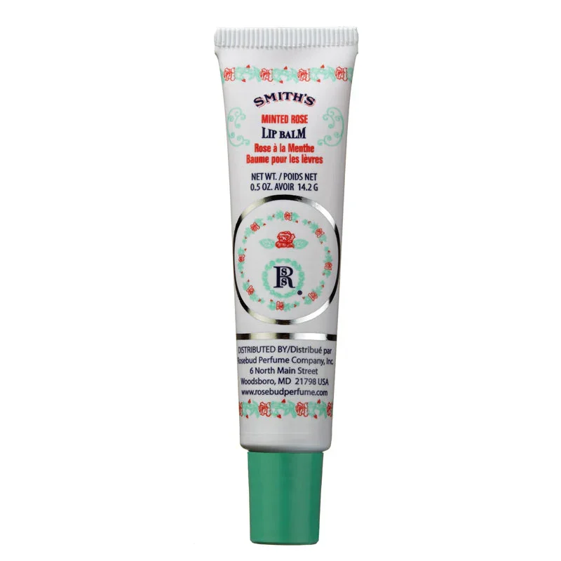Smith's Minted Rose Lip Balm (Tube) by Rosebud Perfume Co.