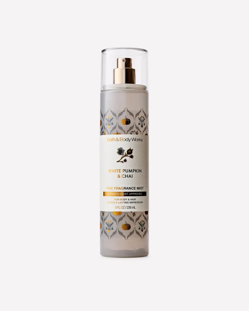 White Pumpkin & Chai Fine Fragrance Mist by Bath & Body Works