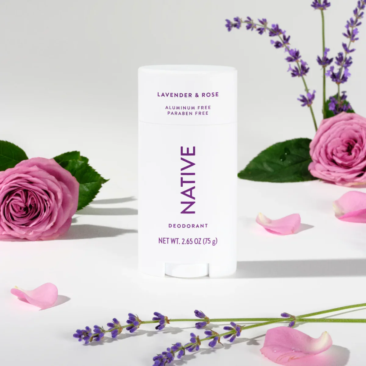 Lavender & Rose Deodorant Stick by Native