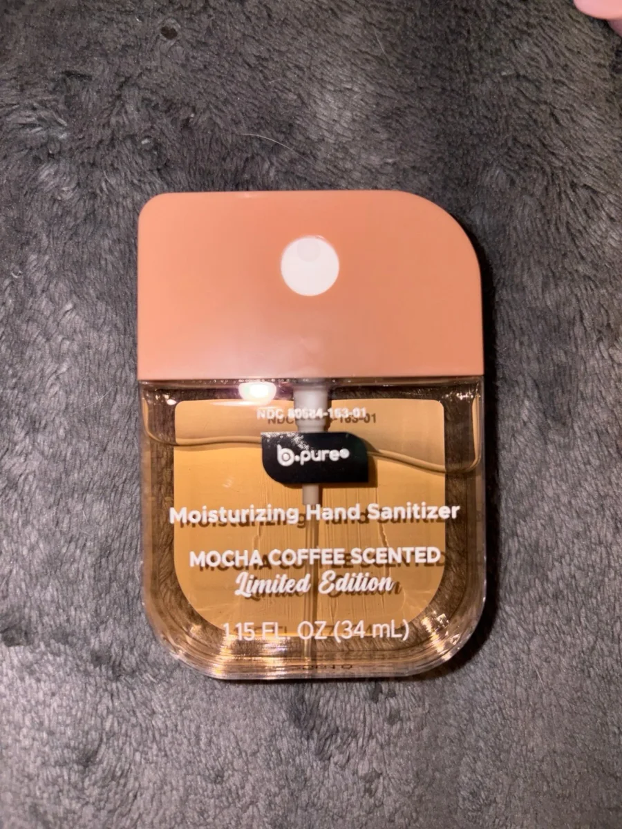 Mocha Coffee Moisturizing Hand Sanitizer by b pure