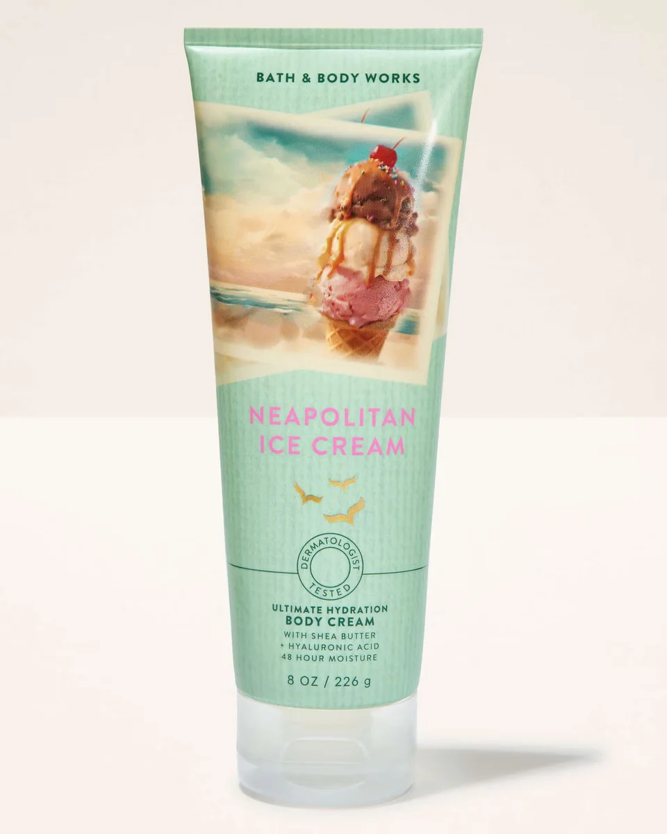 Neapolitan Ice Cream Ultimate Hydration Body Cream by Bath & Body Works