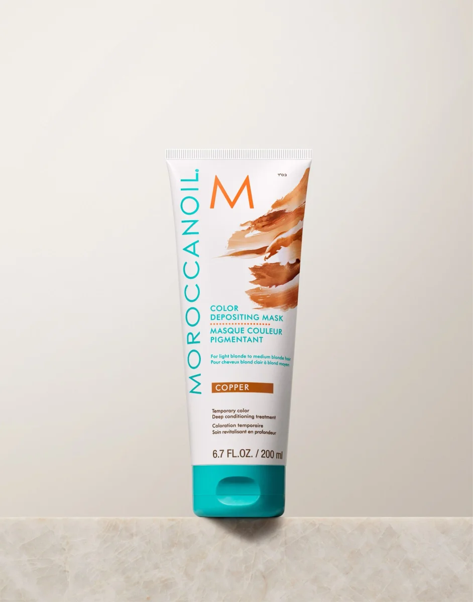 Copper Color Depositing Mask by Moroccanoil