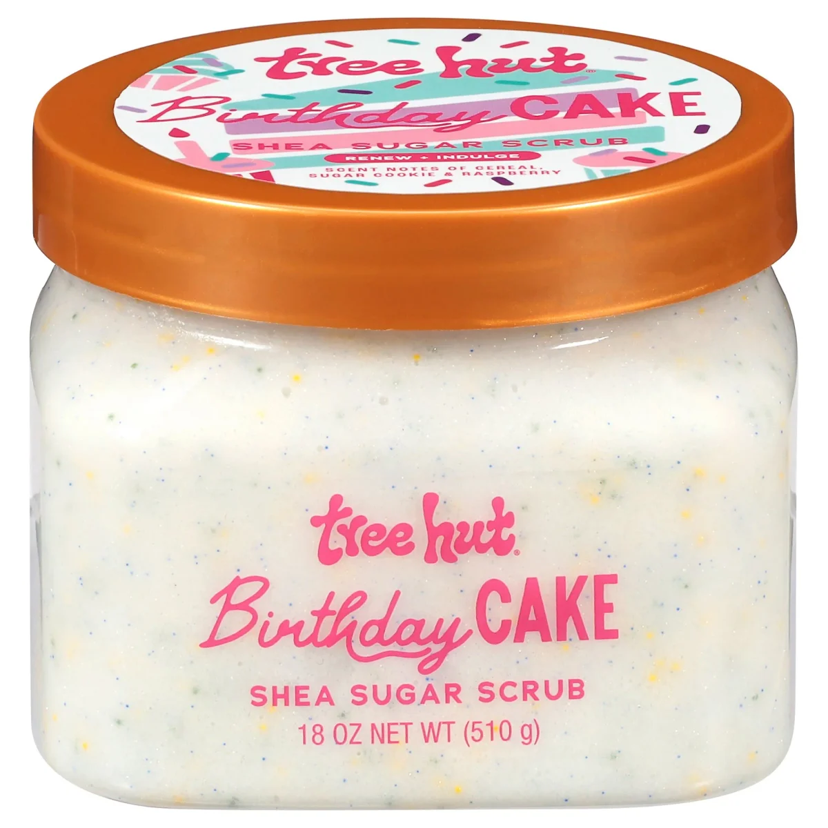 Birthday Cake Shea Sugar Scrub by Tree Hut