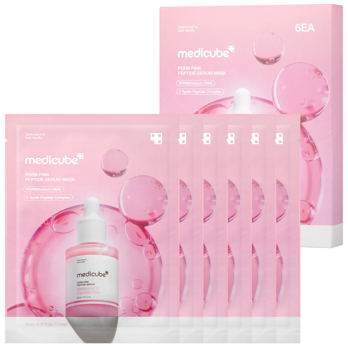 PDRN Pink Peptide Serum Mask by Medicube