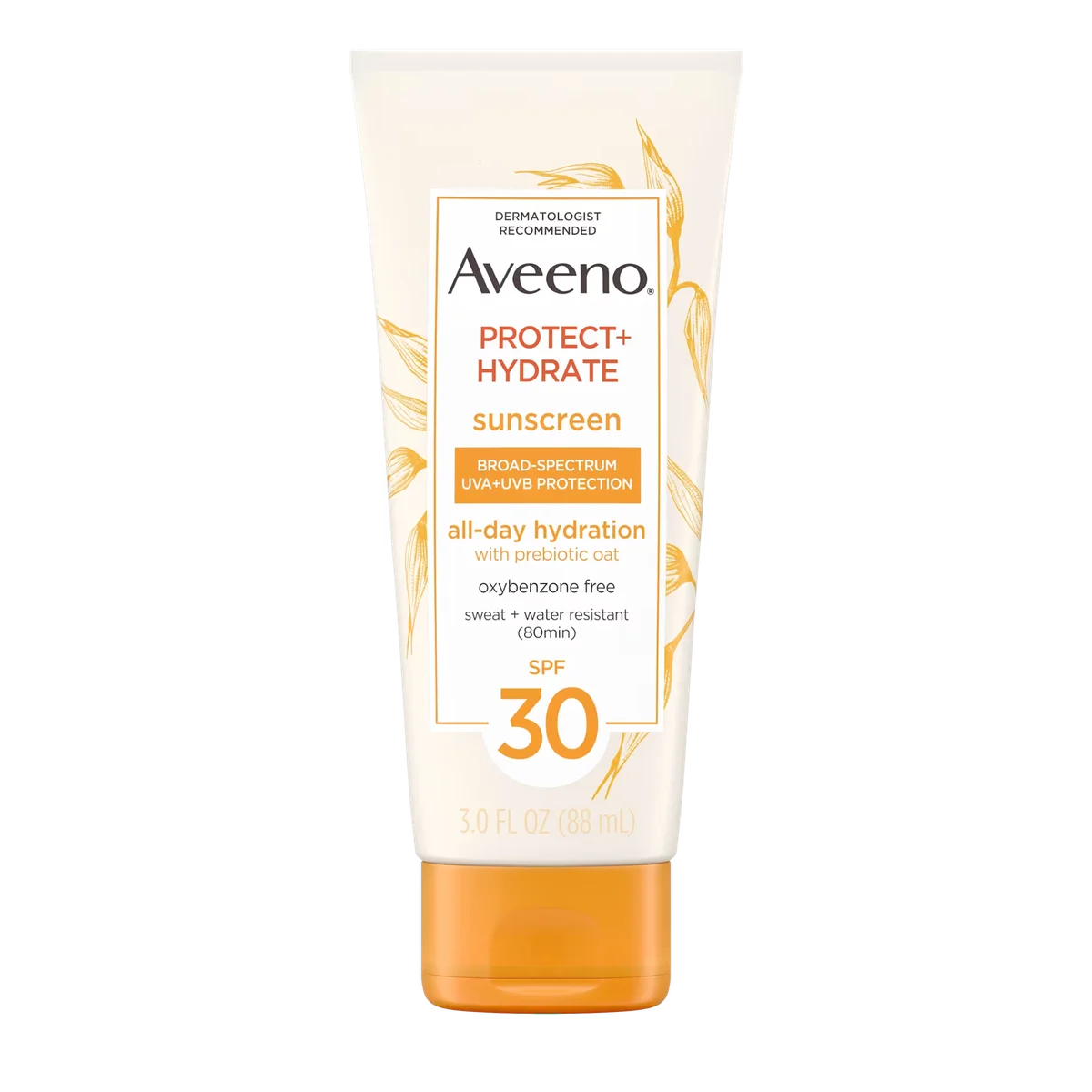 Protect + Hydrate Sunscreen Broad Spectrum Body Lotion SPF 30 by Aveeno